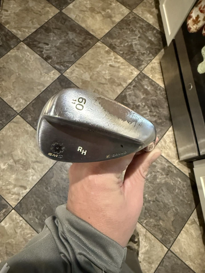 Cuña Titleist Vokey SM5 Tour Cromo Lob 60° 11 Rebote A Flex Grafito Para Hombres Derecha Foto 2 de 4