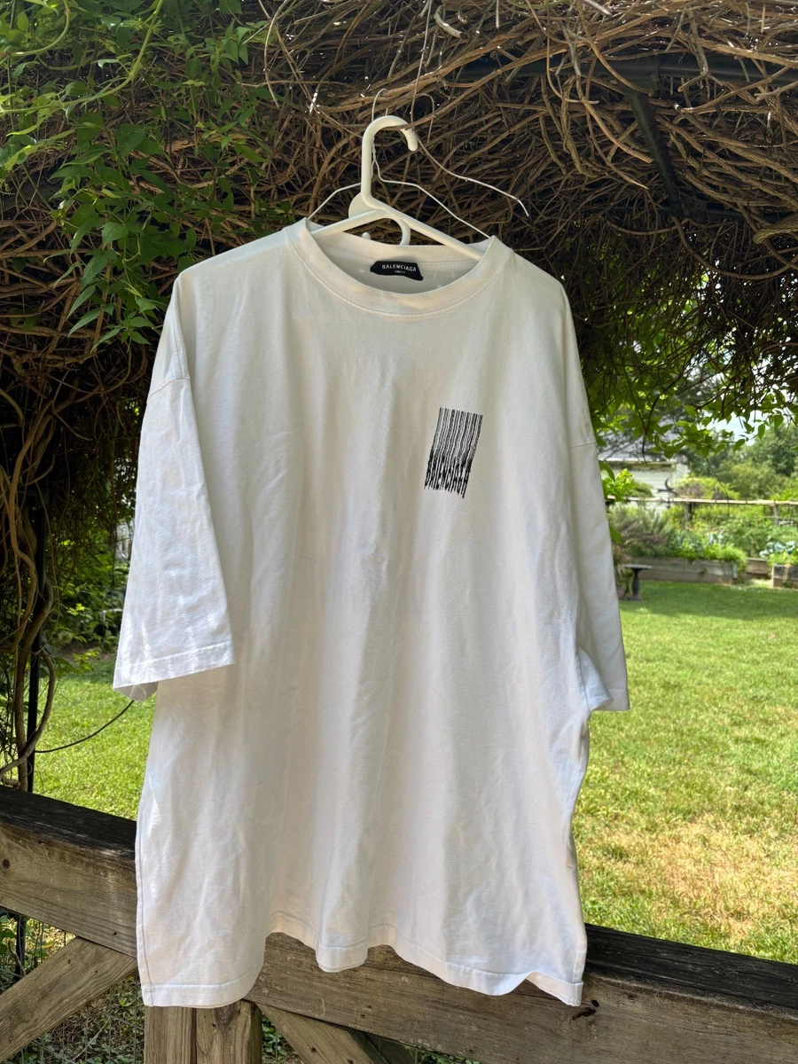 Balenciaga Short Sleeve White Shirts for Men for sale | eBay
