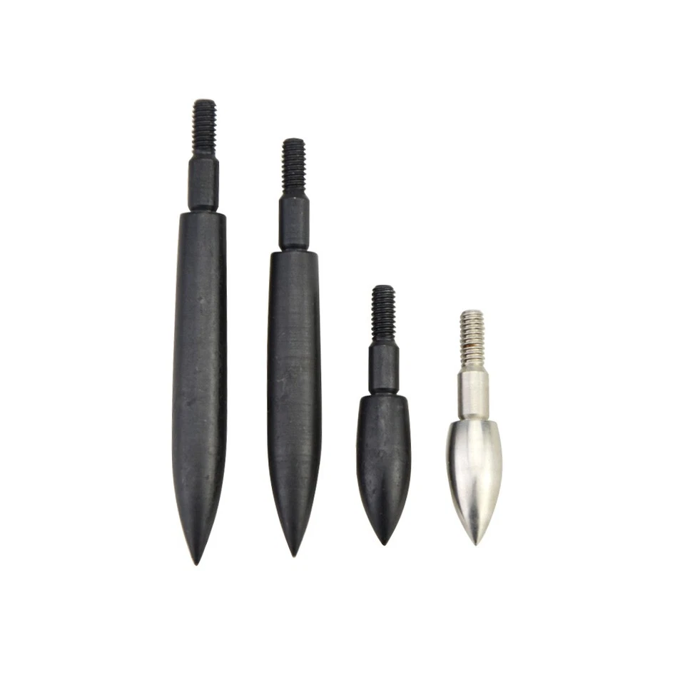 12Pcs Archery Screw Broadhead 100-350Grain Arrow Field Point Bullet Bow Shooting - Image 4 of 4