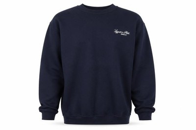 Beaver International Herren Pullover Sweatshirt Gr. L Blau Leggett & Platt