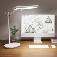 Desk Lamp with CRI 98, Advanced Eye-Caring Bright Desk Light for Crafting, Ho...