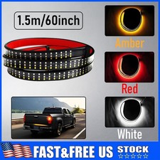 Led Tailgate Light Bar 60 Triple Row 6-function Strip For Pickup Trailer Suv Led Tailgate Light Bar 60 Triple Row 6-function Strip For Pickup Trailer Suv