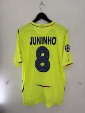 Authentic XL Juninho 08/09 Olympique Lyonnais / Lyon Umbro Third Fußballtrikot