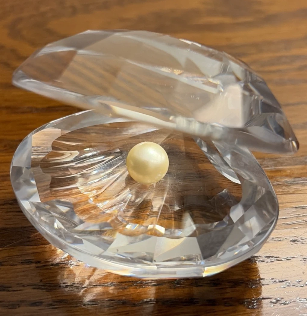 Swarovski Crystal Oyster With Pearl for sale | eBay