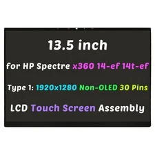 N10728-001 N10731-001 for HP Spectre x360 14-ef 14t-ef LCD Touch Screen Display