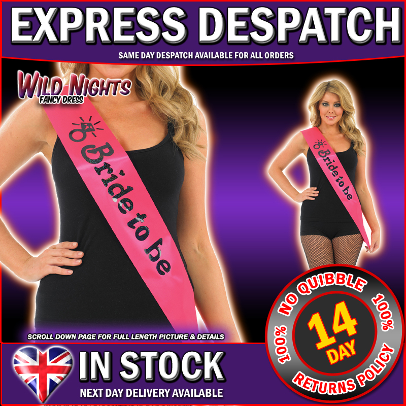 HEN PARTY BRIDE TO BE SASH