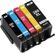 280 281XL ink cartridge for Canon PGI-280XXL CLI-281XXLCompatible with Pixma TS8
