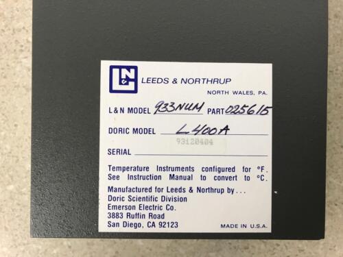 Leeds & Northrup 933 part 025615 Numatron Digitial Indicator NEW - Picture 6 of 7