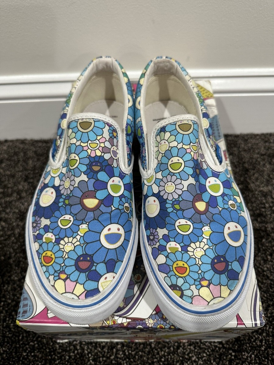 Takashi Murakami x Vans Flower Motif LX Low Slip On Sneaker Takashi Murakami x Vans Flower Motif LX Low Slip On Sneaker
