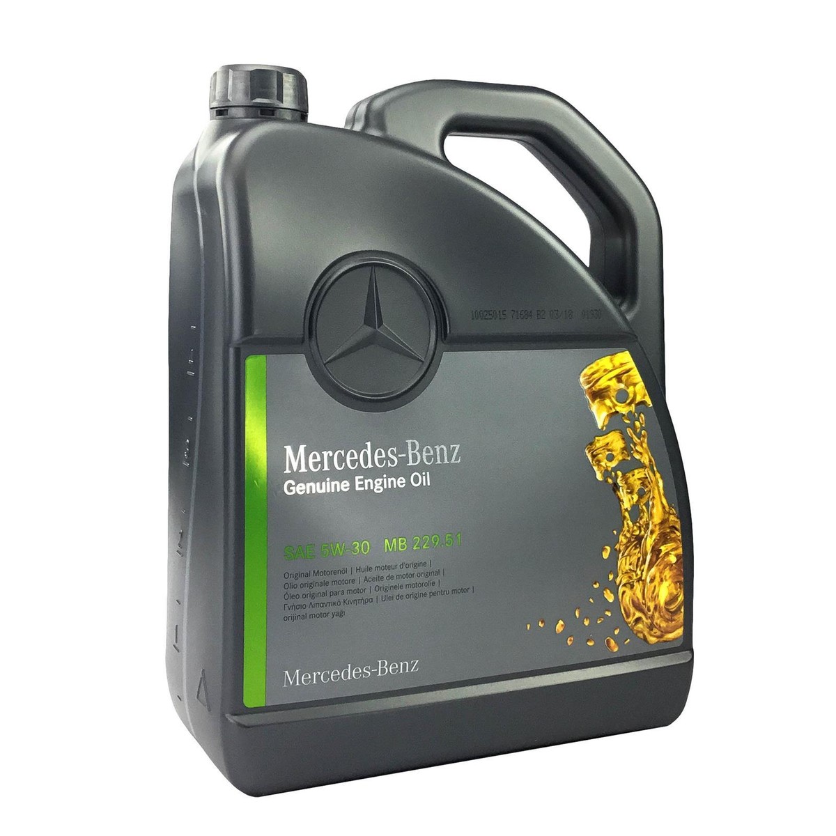 Car Synthetic Original Engine Oil for Mercedes Benz 5W-30 MB