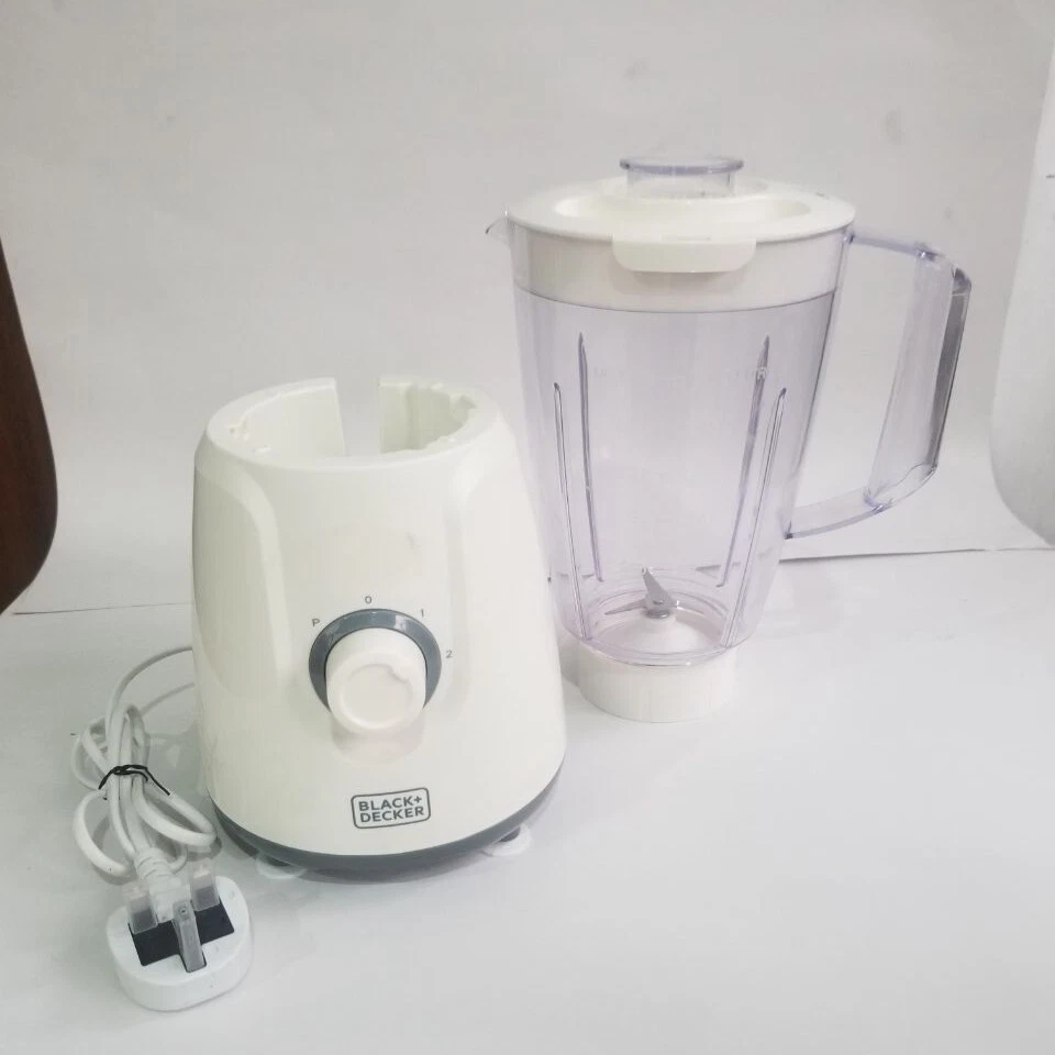 Professional Blender With Powerful 400W 1.5L Jar + 2 Grinders White color - Image 4 of 4