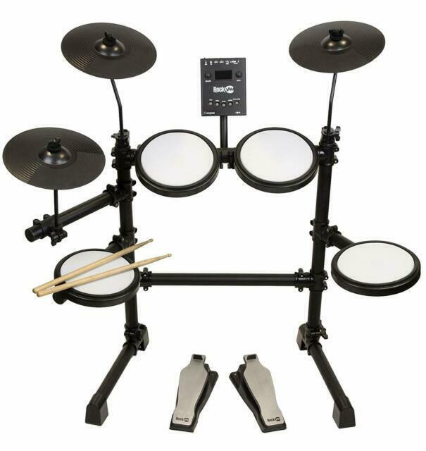 RockJam エレクトリックドラムキット Amazon.co.jp: RockJamメッシュヘッドキット、メッシュヘッド