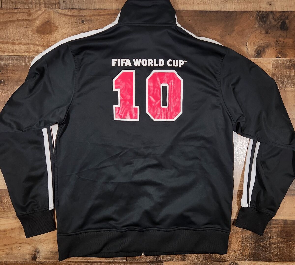 2006 FIFA World Cup Jacket Mens Large Black Full Zip Germany 2006 FIFA World Cup Jacket Mens Large Black Full Zip Germany