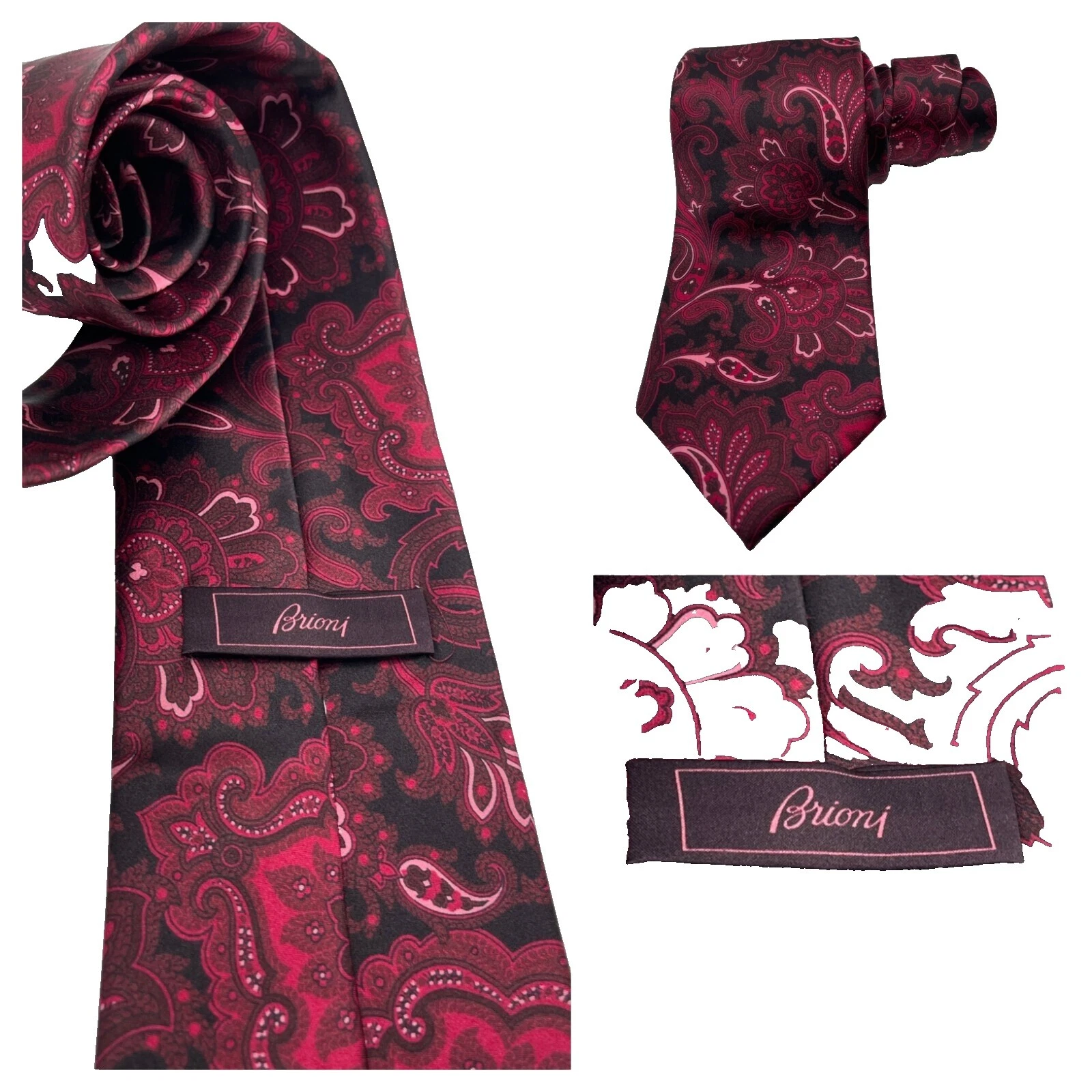 Lazos Brioni Paisley para Hombre