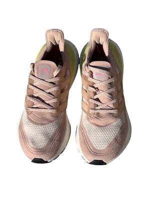 Adidas X Parley Ultra Boost Women 9.5 Light Pink Road Runner/Athletic Sneakers