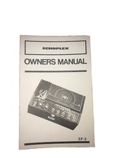Echoplex Owners Manual