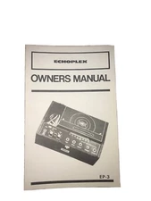 Echoplex Owners Manual