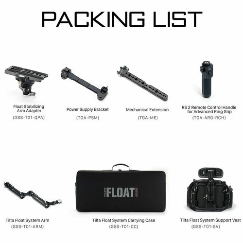Tilta Float Dual Handle Support System Handless Stablizater Kits für DJI RS2/RS3 - Picture 6 of 7