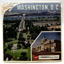 View Master A790, Washington DC, Version B, 3 Reel Set