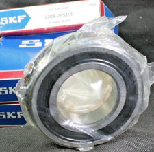 One 1 SKF 6209 2RS1NR Deep Groove Bearing 45 MM ID USA NEW