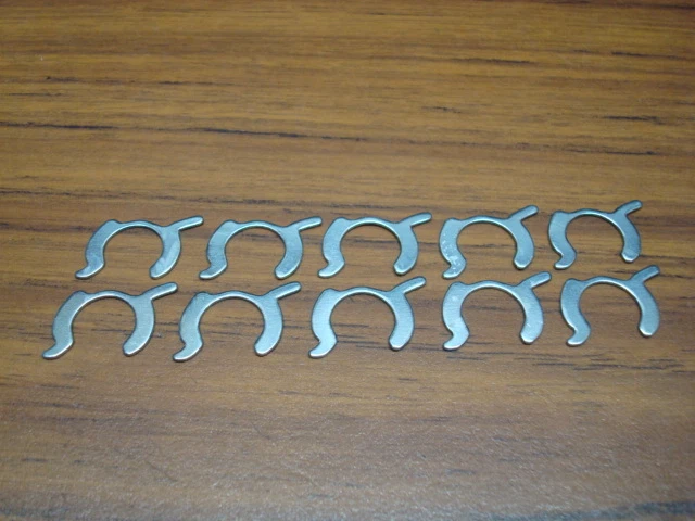 Tuned Port Injection Fuel Injector Retainer Clips: Set of 10 for Corvette w/TPI - Image 2 of 4