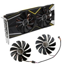 For ASROCK RX5700 RX5700XT Challenger Graphics Card Cooling Fan CF1010U12S
