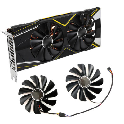 For ASROCK RX5700 RX5700XT Challenger Graphics Card Cooling Fan CF1010U12S