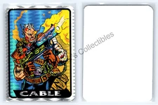 1993 Marvel Masterpieces✨Vending Machine Foil Prism Stickers✨ Cable