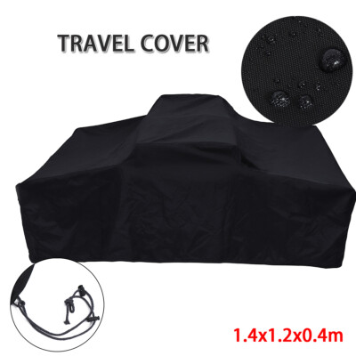 Travel Cover Roof Top Tent Camper Trailer Waterproof 4X4 Rack Free Black 1.4m