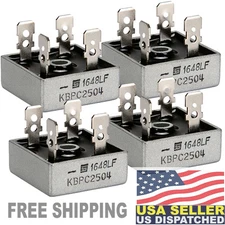 SOLID STATE - Bridge Rectifier Diode, Single, 400V, 25A, 35A, 100V, 600V 50A,1HP