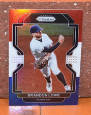 BASEBALL CARD PANINI PRIZM VARIANT TAMPA BAY BRANDON LOWE TIER II