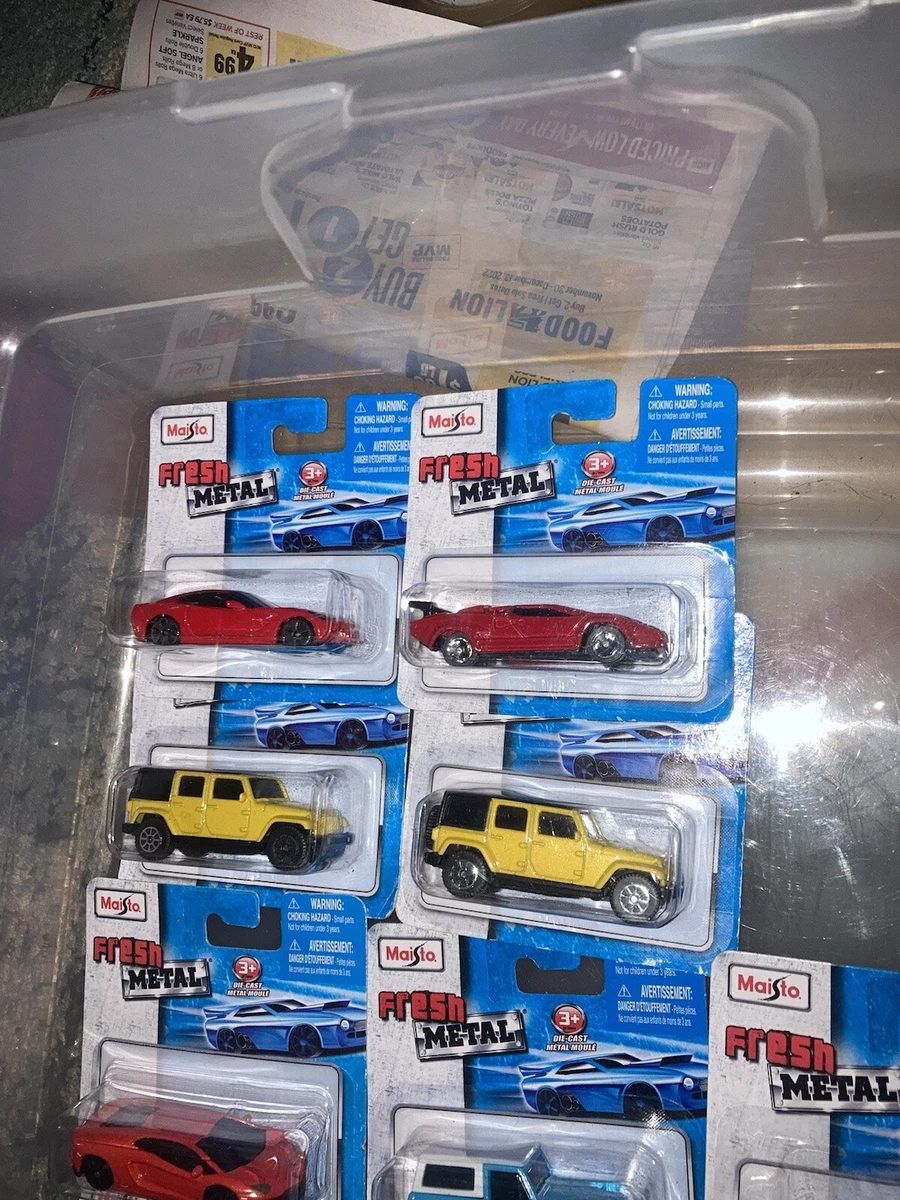 BIG MAISTO FRESH METAL LOT OF 12 CARS 1 64 NICE VARIETY eBay
