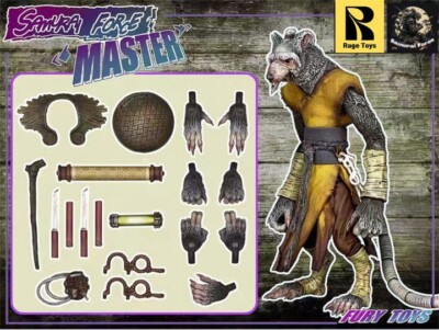 5K Fury Toys TMNT Samurai Turtles The Master Splinter 1/12