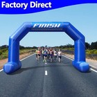 20ft Inflatable Arch W/T-Shaped Feet&Blower Hexagon Inflatables Archway for Race