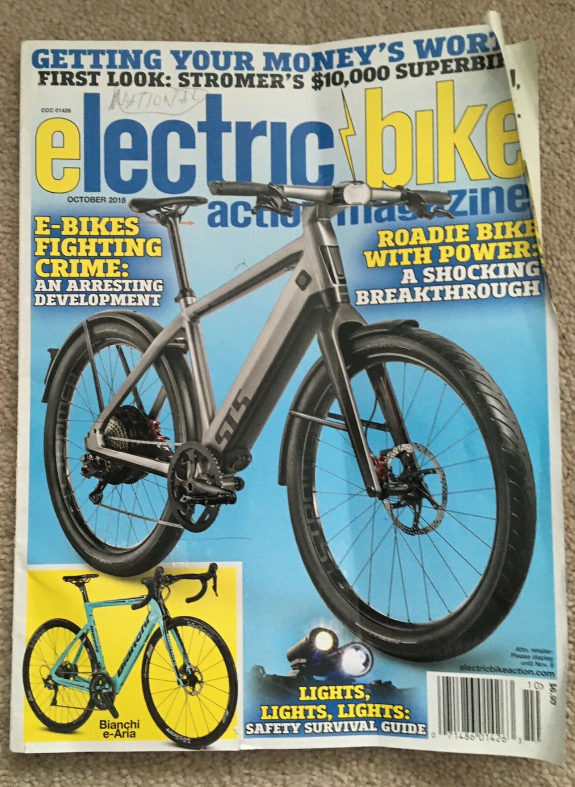 Electric Bike Action Magazine October 2018 - Safety Survival Guide