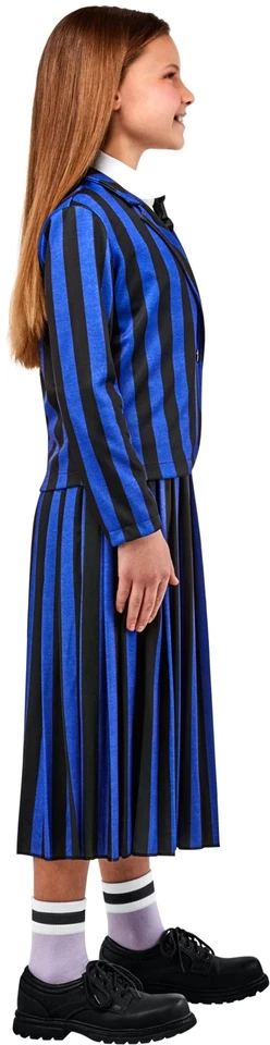 X Large Child Nevermore Academy Costume Addams Family Officially Licensed - Image 4 of 4