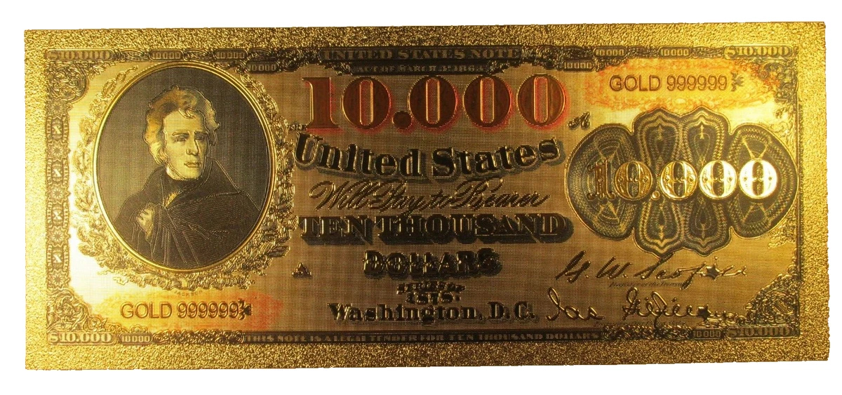 Uncirculated US Paper Money $10000 Denomination for sale | eBay