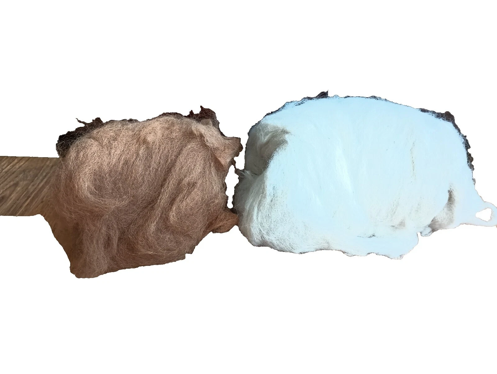 Felting White Craft Spinning Batts