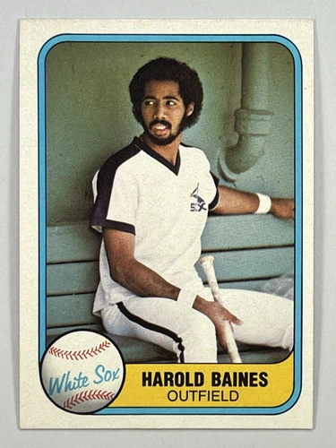 1981 Fleer - Harold Baines [Rookie] #346 Chicago White Sox