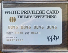 W. Privilege Card “Novelty Plastic Real Credit Card" Trump #45 MINT 💎🔥🇺🇸🇺🇸