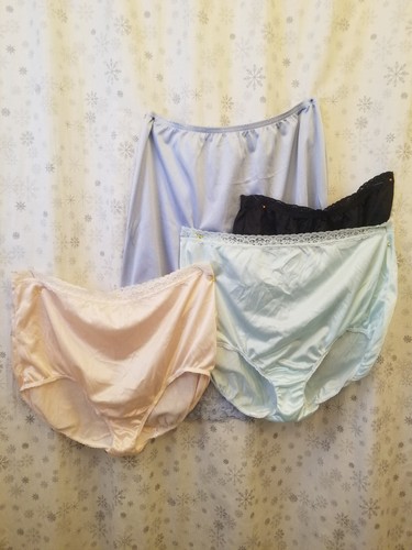 Vintage Lot Vassarette Nylon Slip and 3 Warners Perfect Measures Panty Panties L - Picture 9 of 11