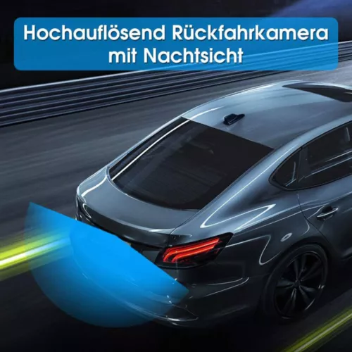 Auto Rückfahrkamera Kennzeichen LED 170° IR Einparkhilfe Nummernschild Halter DE - Bild 13 von 16