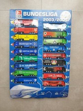 1. Bundesliga Trucks 2003 / 2004 - 18 Trucks mit Tabelle -  1 FC Sammeltrucks