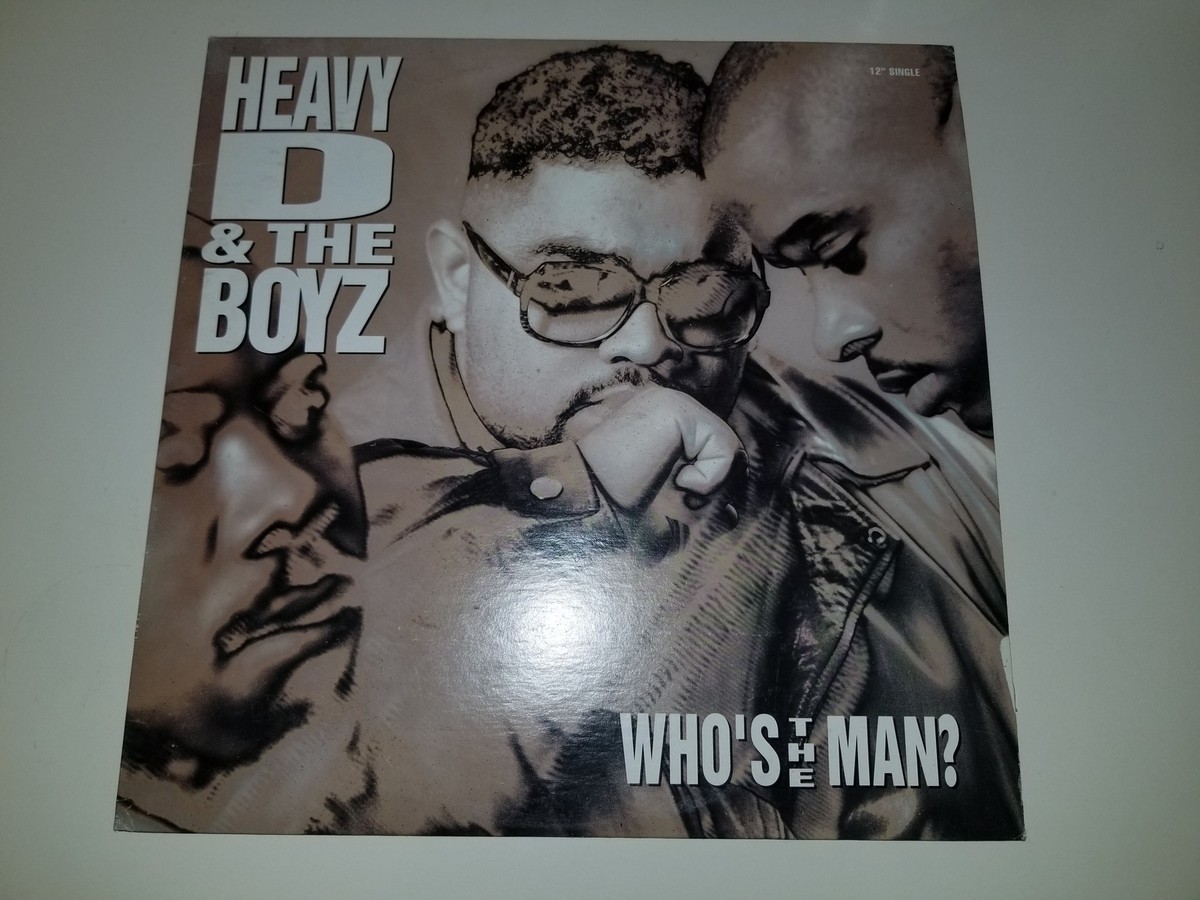 HEAVY D & THE BOYZ Who's The Man? UPTOWN 54545 SINGLE VINYL 12