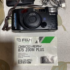 FUJI discovery 875 zoom plus 35mm film Point  Shoot camera with Manual