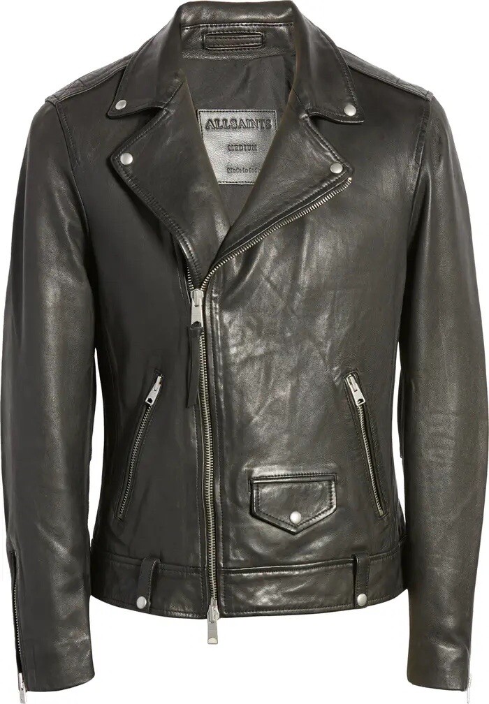 AllSaints Leather Biker Jacket XS Mens NEW | eBay AllSaints Leather Biker Jacket XS Mens NEW | eBay
