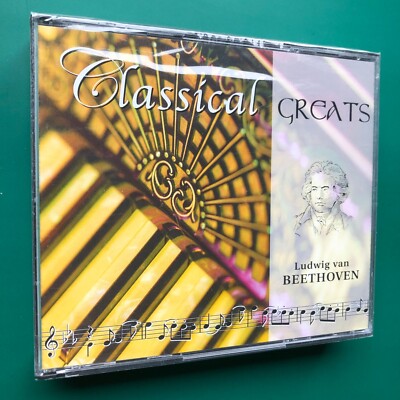 Beethoven CLASSICAL GREATS 3x CD Sholz Nanut Pesek Ljubljana SO Slovak PO SEALED