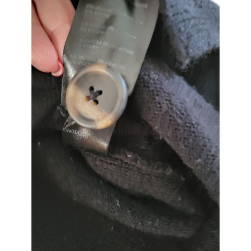 Anthropologie Black Margarita tunic knit Sweater size Medium mock neck neutral - Picture 10 of 10