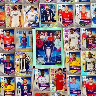    Topps UEFA Champions League Sticker 2022/23 #1-250 - Choose your sticker