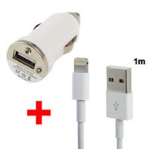 New 2 IN 1 CAR CHARGER + USB DATA CABLE FOR iPhone 7 8 SE XR 11 12 13 14 Pro Max - Picture 11 of 50